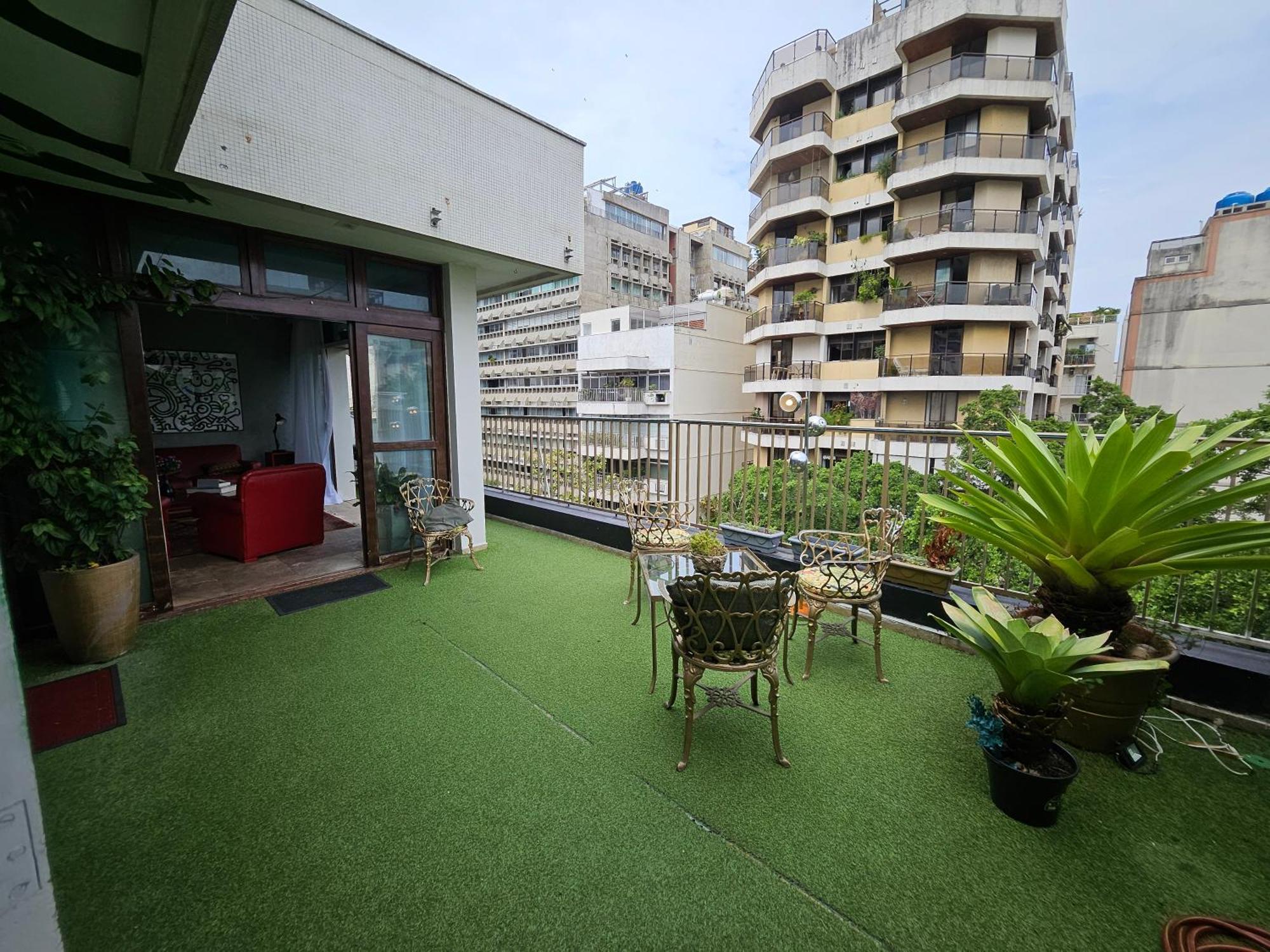 Charmosa Cobertura Em Ipanema Na Quadra Da Praia De Quarto, Sala, Terraco E Sauna 里约热内卢 外观 照片
